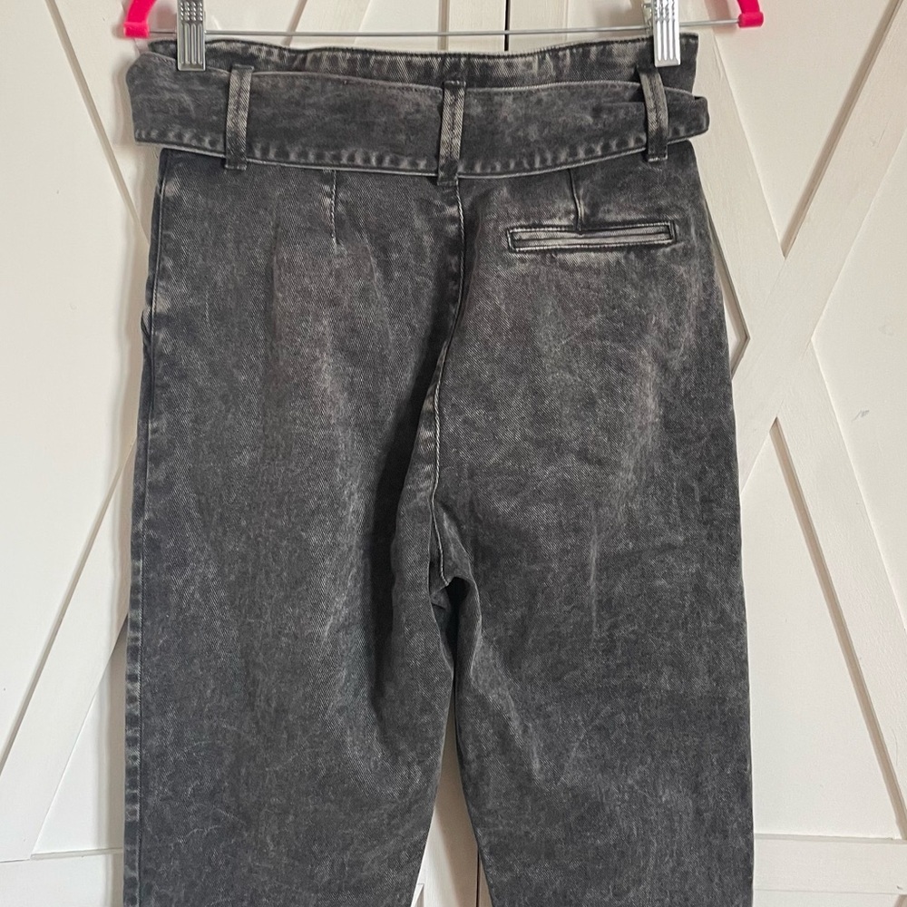 Sezane Austin Trousers Washed Black Jeans - Picture 12 of 14